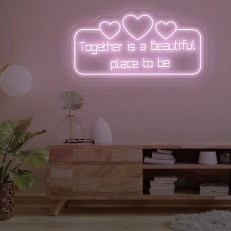 together-is-a-beautiful-place-to-be-neon-sign-perfect-bedroom-neon-sign-for-your-romantic-space-big-0