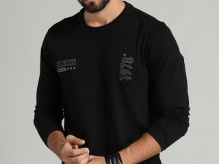 roadster-men-black-printed-round-neck-t-shirt